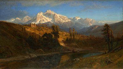 Mono Pass, Sierra Nevada Mountains, Kalifornia alkotó: William Keith
