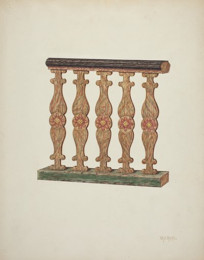 Kórussín, 1939. alkotó: William Kieckhofel
