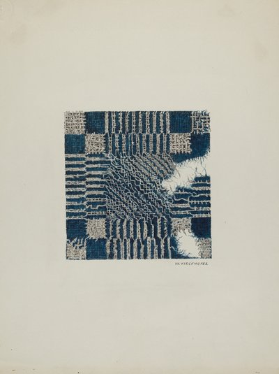 Takaró szekció, c. 1940. alkotó: William Kieckhofel