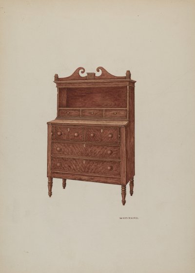 Titkárkabinet, 19351942. alkotó: William Kieckhofel