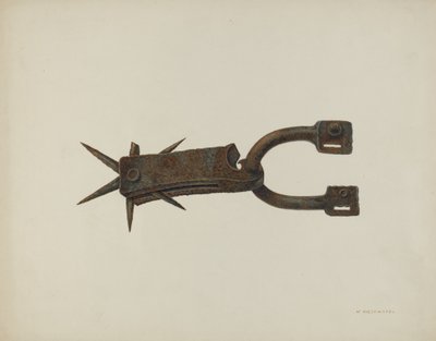 Spur, c. 1940. alkotó: William Kieckhofel