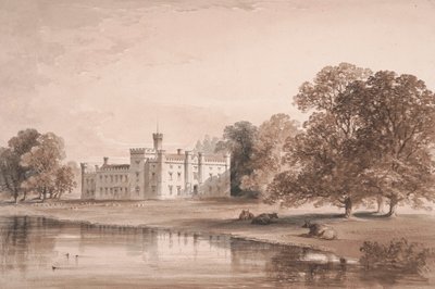 Chiddingstone hely, kilátás a tóra alkotó: William Knight