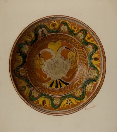 Pa. Német étel, c. 1938. alkotó: William L Antrim