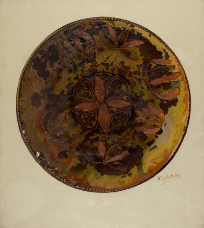 Pa. Német Tábla, c. 1937. alkotó: William L Antrim