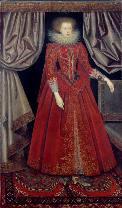Catherine Knevet, 1615 körül (olaj, vászon) alkotó: William Larkin