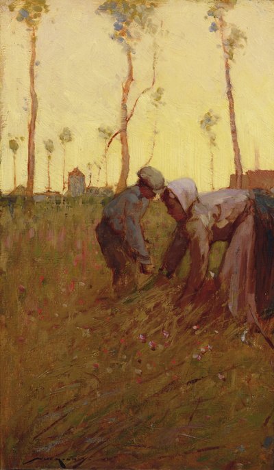 Hay Time (olaj, vászon) alkotó: William Lee Hankey