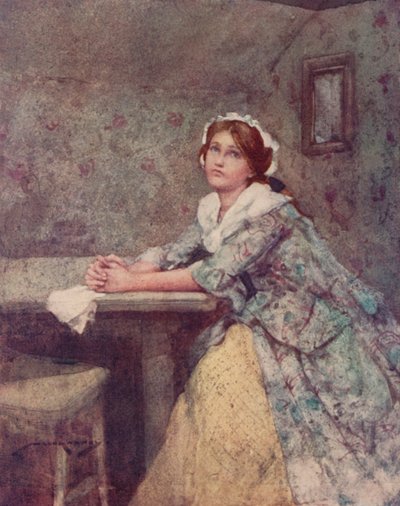 Illusztráció: Oliver Goldsmith A kihalt faluhoz (színes litó) alkotó: William Lee Hankey