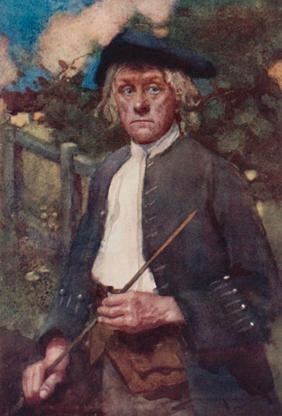 Illusztráció: Oliver Goldsmith A kihalt faluhoz (színes litó) alkotó: William Lee Hankey