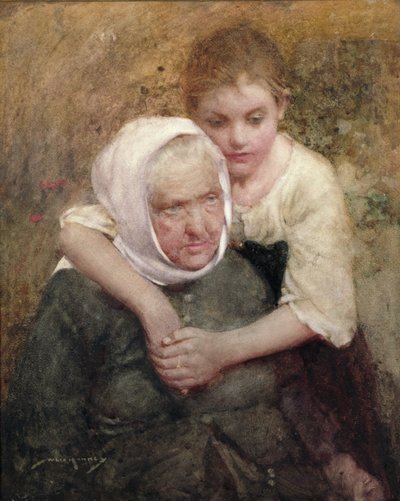 Emlékek (akvarell papíron) alkotó: William Lee Hankey