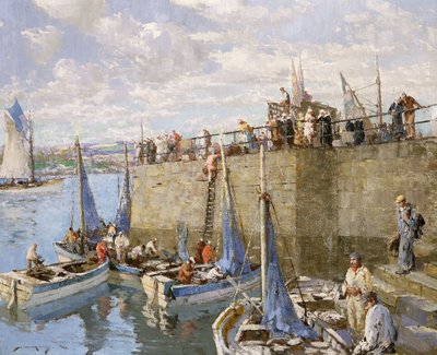 Sardine Fishers, Concarneau alkotó: William Lee Hankey