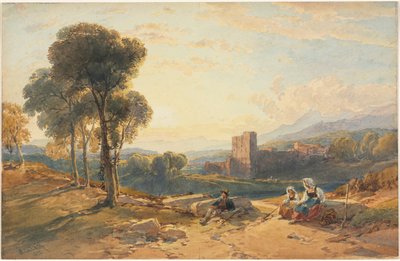 Táj, Olaszország alkotó: William Leighton Leitch