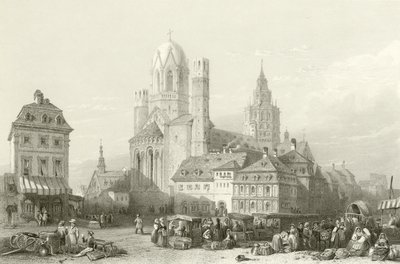 Mayence katedrális, Rajna alkotó: William Leighton Leitch