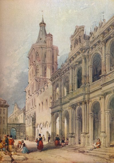 Városháza, Köln, 1841 alkotó: William Leighton Leitch
