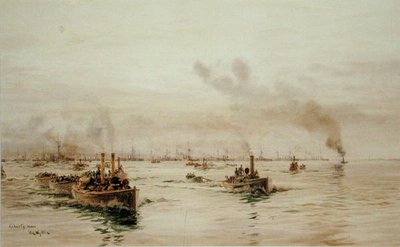 Liberty Men (akvarell papíron) alkotó: William Lionel Wyllie