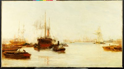 A londoni medence alkotó: William Lionel Wyllie