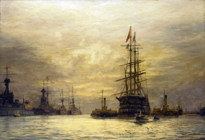 A Victoria utolsó útja alkotó: William Lionel Wyllie