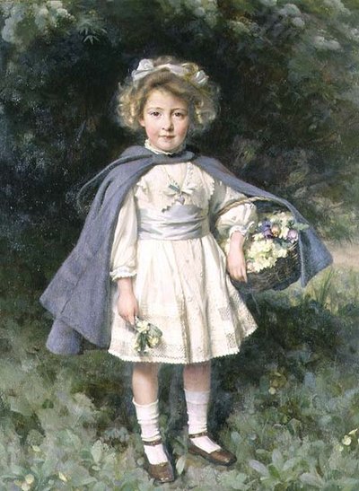 Patricia Anley portréja alkotó: William Logsdail
