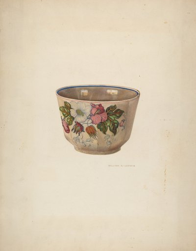Tál, 1941. alkotó: William Ludwig
