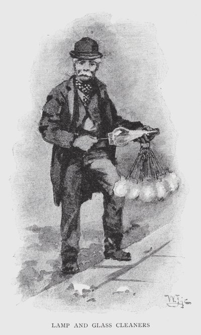 Lámpa- és üvegtisztítók (litho) alkotó: William Luker