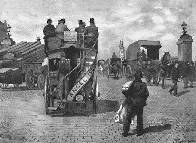 London Bridge, Dél, 1891 alkotó: William Luker