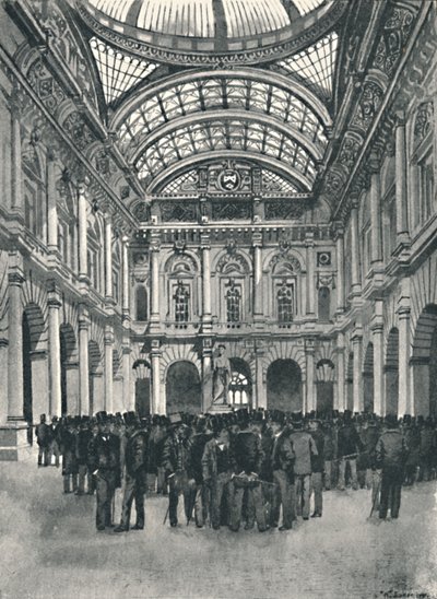 Változáson – Királyi Tőzsde, 1891 alkotó: William Luker