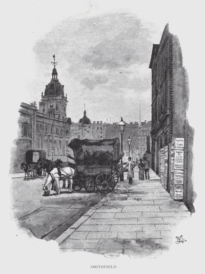 Smithfield (litho) alkotó: William Luker