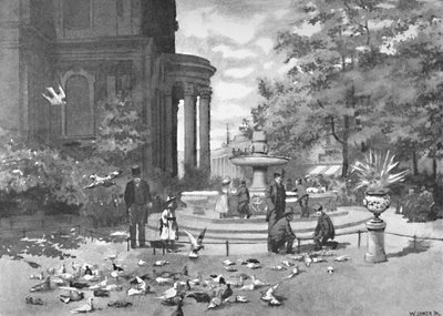 Szent Pál templomkert, 1891 alkotó: William Luker