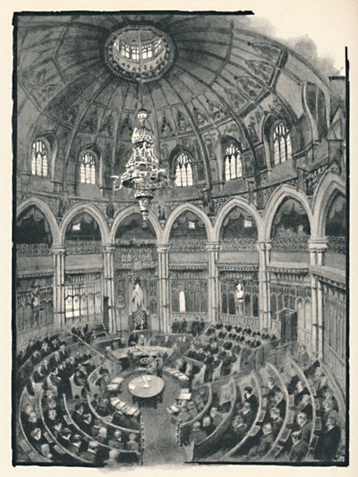 A Guildhall – Tanácsterem, 1891 alkotó: William Luker