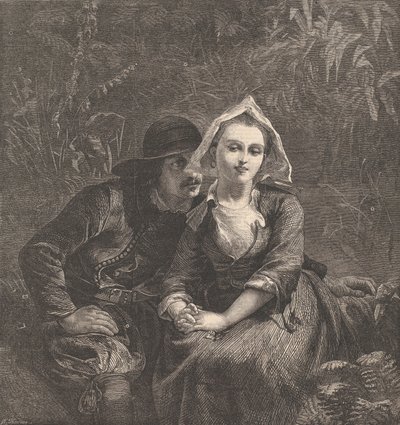 A nyilatkozat, az Illustrated London News, 1868. augusztus 29. alkotó: William Luson Thomas