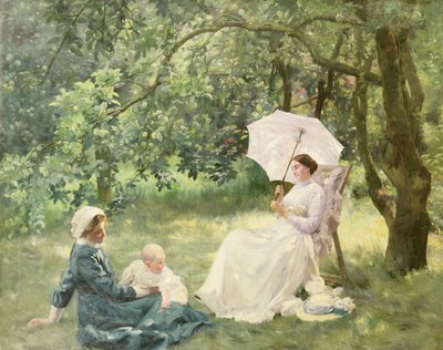 Nyári délután; alkotó: William Mainwaring Palin