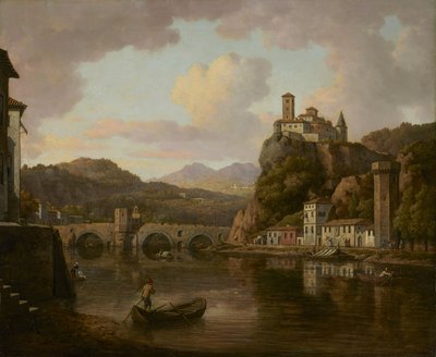 Kastély a Rhône-folyón, Franciaország alkotó: William Marlow