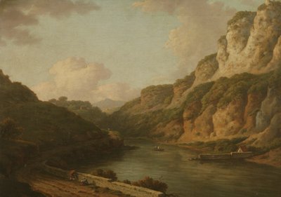 Matlock, Derbyshire, c.1780 (oil on canvas) alkotó: William Marlow