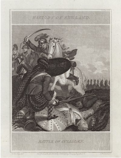 Culloden csata alkotó: William Marshall Craig