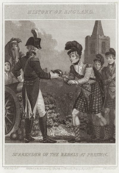 A lázadók feladása Prestonnál alkotó: William Marshall Craig