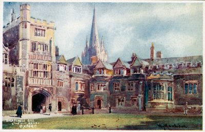 Brasenose College, Old Quad alkotó: William Matthison