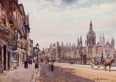 Gateway of Kings College, Kings Parade alkotó: William Matthison
