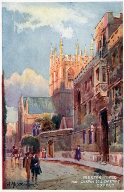 Merton College Tower, Corpus Christi Gateway alkotó: William Matthison