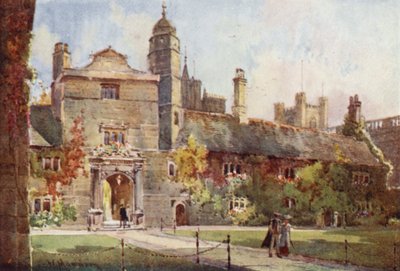 Az erény kapuja, Gonville és Caius College alkotó: William Matthison