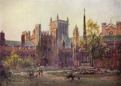 A St Johns College átjárója és tornya alkotó: William Matthison