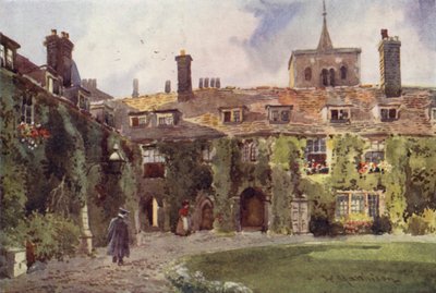A régi udvar, Corpus Christi College alkotó: William Matthison