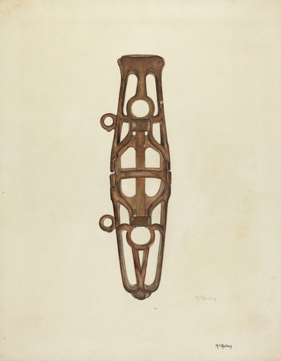 Korbácsfoglalat, 19351942. alkotó: William McAuley