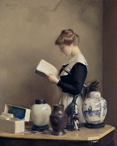 A háziasszony, 1910 alkotó: William McGregor Paxton