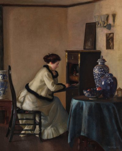 A levél alkotó: William McGregor Paxton