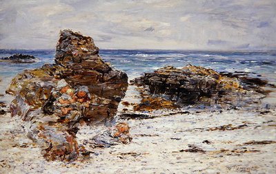 Cauldron Rocks (olaj, vászon) alkotó: William McTaggart