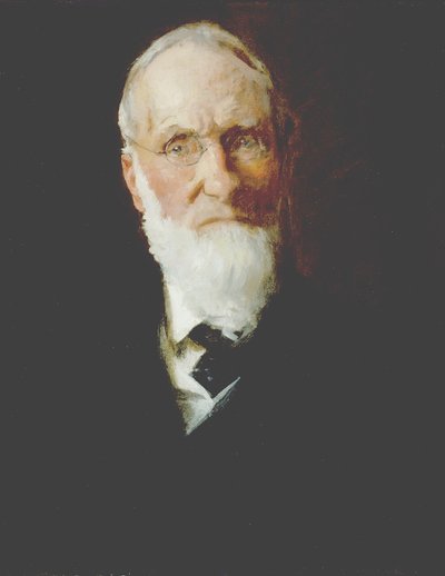 Apám portréja, David H. Chase (olaj, vászon) alkotó: William Merritt Chase