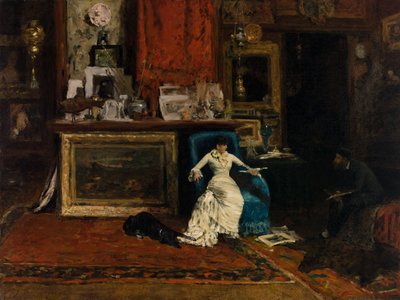 Léonard Renoir, A művész apja alkotó: William Merritt Chase