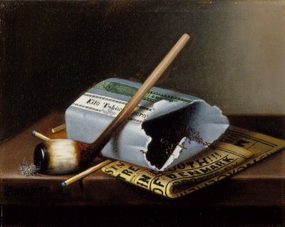 Jaj, szegény Yorick alkotó: William Michael Harnett
