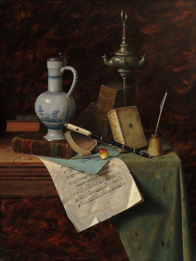 Az én drágaköveim, 1888. alkotó: William Michael Harnett