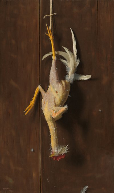 Tisztára kopasztott, 1882. alkotó: William Michael Harnett