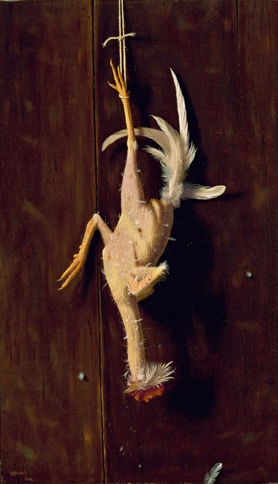 Tisztára tépve, 1882 alkotó: William Michael Harnett